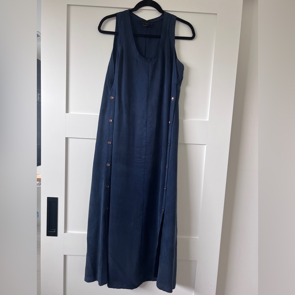 Hatch Maternity Sleeveless Dress in Navy